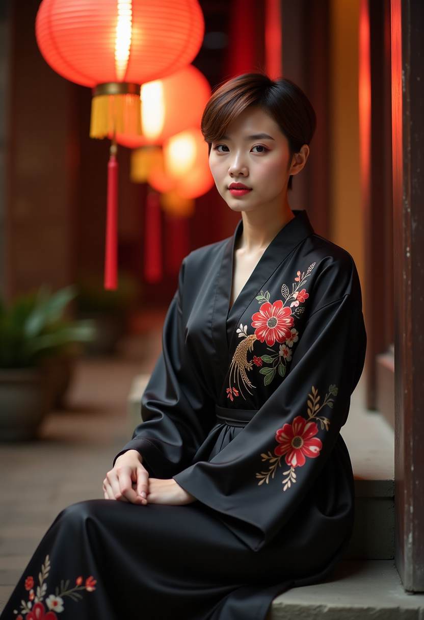 黛烟造型幕后